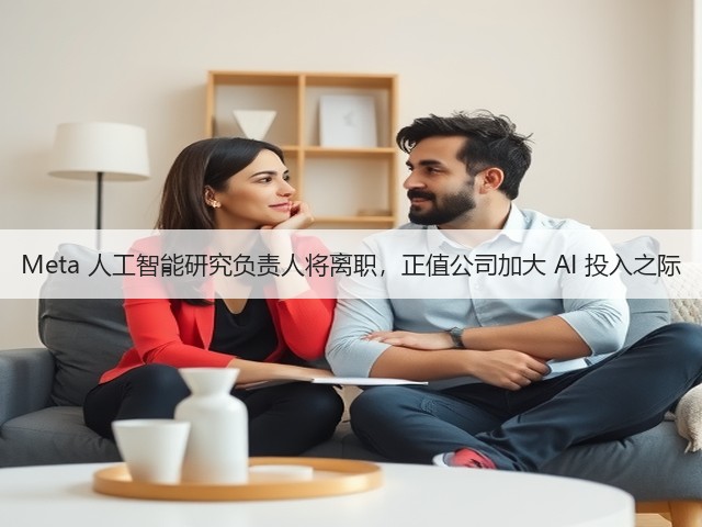 Meta 人工智能研究负责人将离职，正值公司加大 AI 投入之际(图2)
