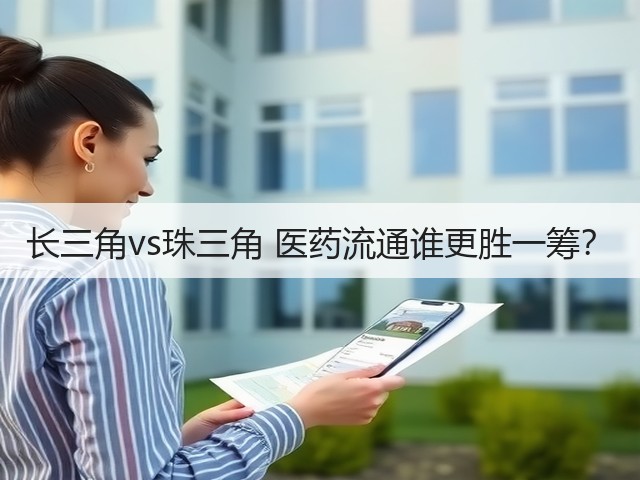 长三角vs珠三角 医药流通谁更胜一筹?(图2) 长三角vs珠三角 医药流通谁更胜一筹?(图2)