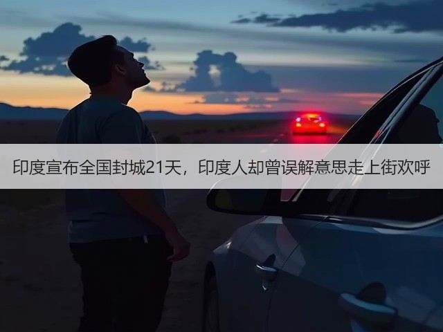 印度宣布全国封城21天,印度人却曾误解意思走上街欢呼(图2) 印度宣布全国封城21天,印度人却曾误解意思走上街欢呼(图2)