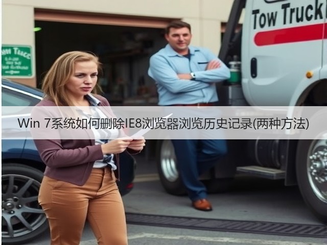 Win 7系统如何删除IE8浏览器浏览历史记录(两种方法)(图3)