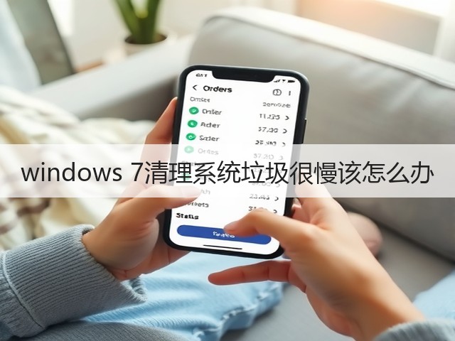 windows 7清理系统垃圾很慢该怎么办(图1) windows 7清理系统垃圾很慢该怎么办(图1)