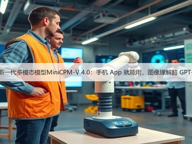 面壁发布新一代多模态模型MiniCPM-V 4.0:手机 App 就能用,图像理解超 GPT-4.1-mini(图1) 面壁发布新一代多模态模型MiniCPM-V 4.0:手机 App 就能用,图像理解超 GPT-4.1-mini(图1)