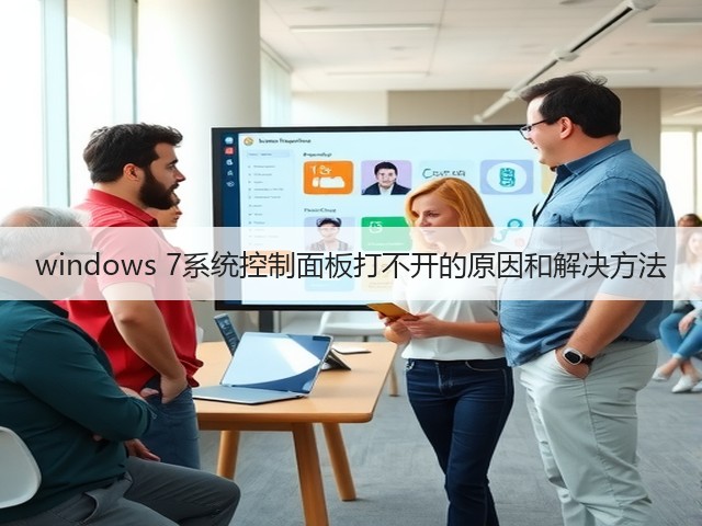 windows 7系统控制面板打不开的原因和解决方法(图1)