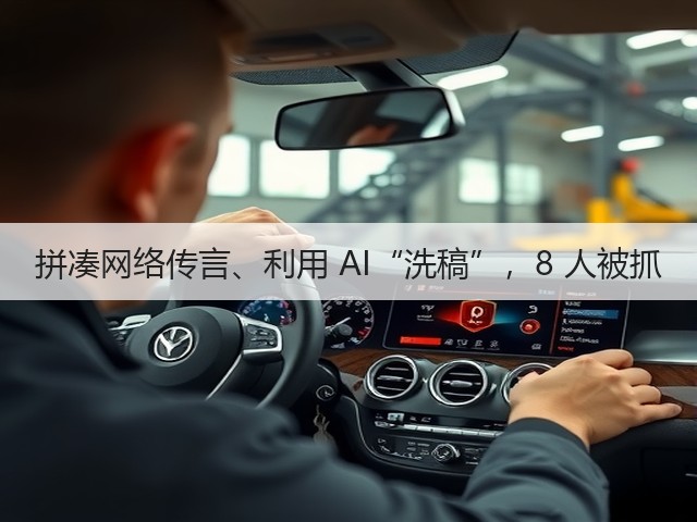 拼凑网络传言、利用 AI“洗稿”,8 人被抓(图2) 拼凑网络传言、利用 AI“洗稿”,8 人被抓(图2)