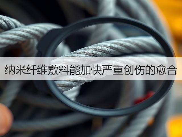 纳米纤维敷料能加快严重创伤的愈合(图2) 纳米纤维敷料能加快严重创伤的愈合(图2)