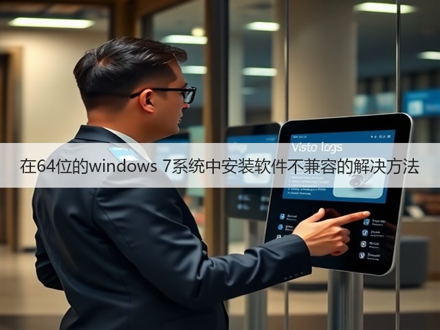 在64位的windows 7系统中安装软件不兼容的解决方法(图3)