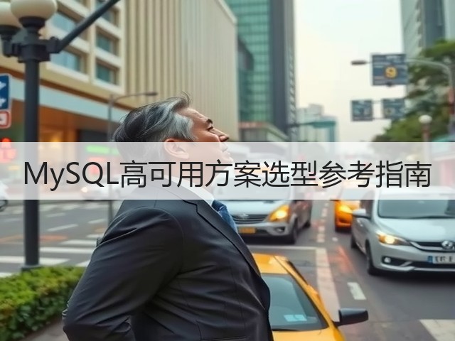 MySQL高可用方案选型参考指南(图3) MySQL高可用方案选型参考指南(图3)