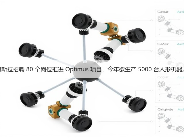 特斯拉招聘 80 个岗位推进 Optimus 项目，今年欲生产 5000 台人形机器人(图2)