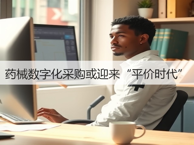药械数字化采购或迎来“平价时代”(图1) 药械数字化采购或迎来“平价时代”(图1)