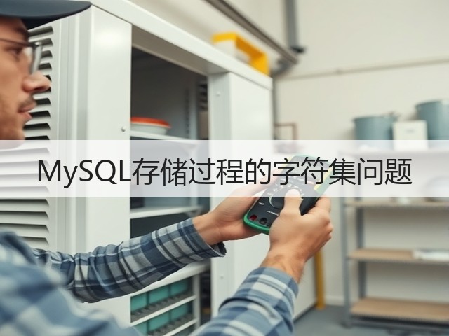 MySQL存储过程的字符集问题(图1) MySQL存储过程的字符集问题(图1)