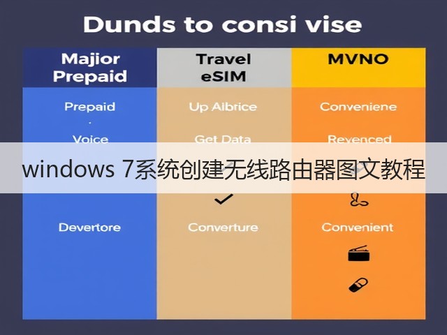 windows 7系统创建无线路由器图文教程(图2)