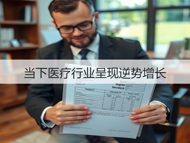 当下医疗行业呈现逆势增长(图1) 当下医疗行业呈现逆势增长(图1)