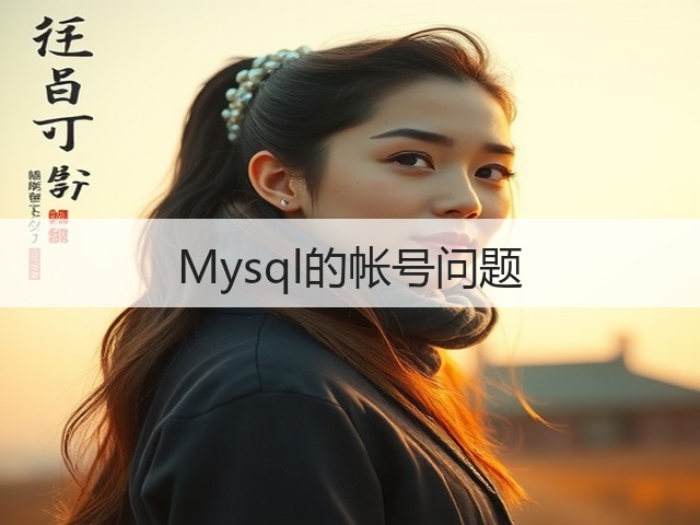 Mysql的帐号问题(图3) Mysql的帐号问题(图3)