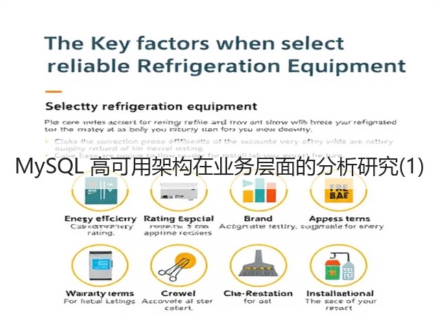 MySQL 高可用架构在业务层面的分析研究(1)(图1)