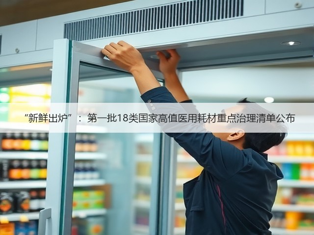 “新鲜出炉”:第一批18类国家高值医用耗材重点治理清单公布(图1) “新鲜出炉”:第一批18类国家高值医用耗材重点治理清单公布(图1)