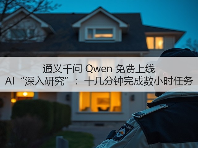 通义千问 Qwen 免费上线 AI“深入研究”：十几分钟完成数小时任务(图2)