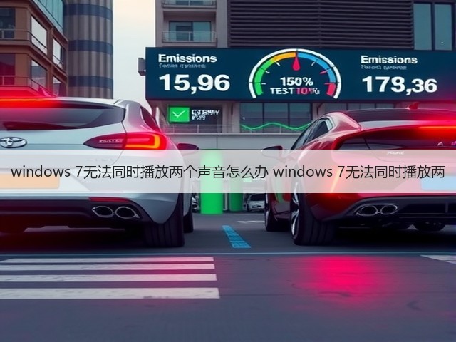 windows 7无法同时播放两个声音怎么办 windows 7无法同时播放两(图2) windows 7无法同时播放两个声音怎么办 windows 7无法同时播放两(图2)