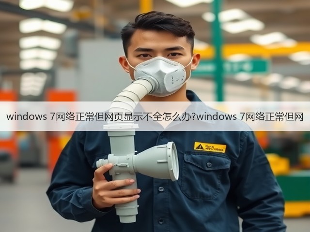 windows 7网络正常但网页显示不全怎么办?windows 7网络正常但网(图1) windows 7网络正常但网页显示不全怎么办?windows 7网络正常但网(图1)