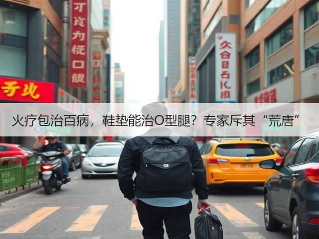 火疗包治百病,鞋垫能治O型腿?专家斥其“荒唐”(图1) 火疗包治百病,鞋垫能治O型腿?专家斥其“荒唐”(图1)