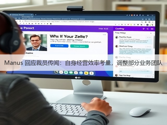 Manus 回应裁员传闻:自身经营效率考量,调整部分业务团队(图3) Manus 回应裁员传闻:自身经营效率考量,调整部分业务团队(图3)