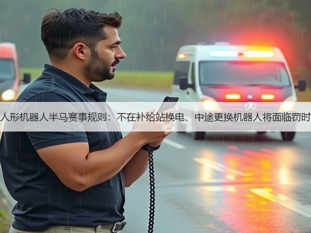 人形机器人半马赛事规则:不在补给站换电、中途更换机器人将面临罚时(图1) 人形机器人半马赛事规则:不在补给站换电、中途更换机器人将面临罚时(图1)