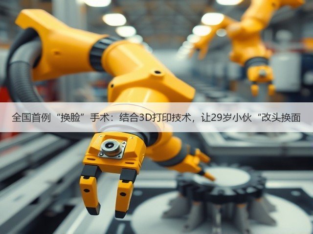全国首例“换脸”手术:结合3D打印技术,让29岁小伙“改头换面(图3) 全国首例“换脸”手术:结合3D打印技术,让29岁小伙“改头换面(图3)