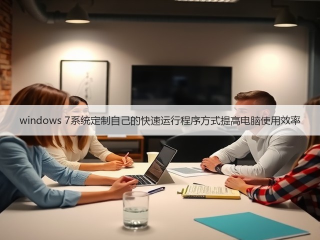windows 7系统定制自己的快速运行程序方式提高电脑使用效率(图2)