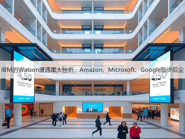IBM的Watson遭遇重大挫折,Amazon、Microsoft、Google恐步后尘(图2) IBM的Watson遭遇重大挫折,Amazon、Microsoft、Google恐步后尘(图2)