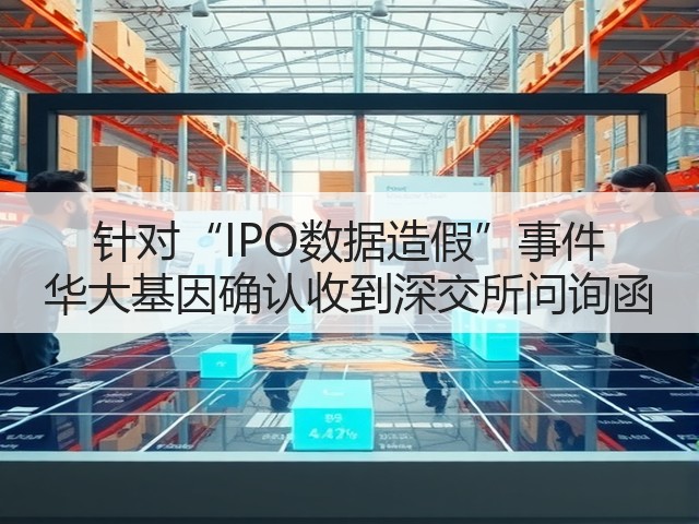 针对“IPO数据造假”事件 华大基因确认收到深交所问询函(图1) 针对“IPO数据造假”事件 华大基因确认收到深交所问询函(图1)