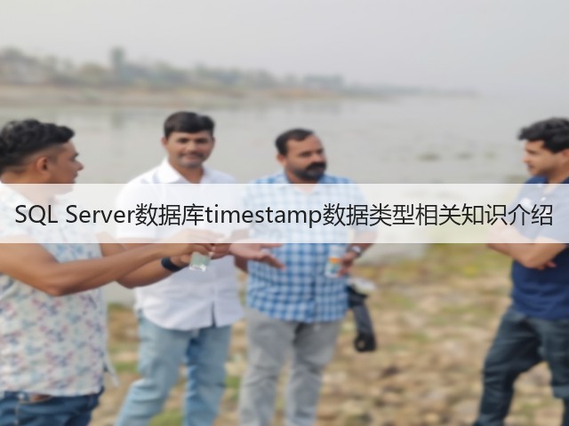 SQL Server数据库timestamp数据类型相关知识介绍(图1)