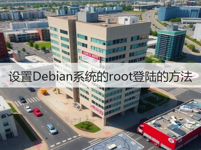 设置Debian系统的root登陆的方法(图1) 设置Debian系统的root登陆的方法(图1)