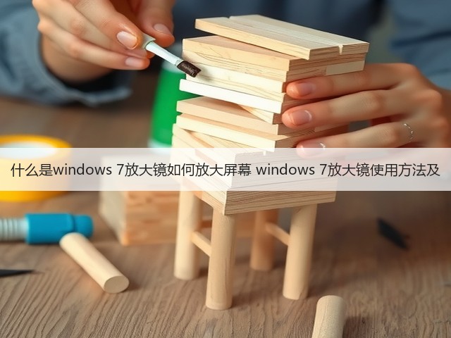 什么是windows 7放大镜如何放大屏幕 windows 7放大镜使用方法及(图2)