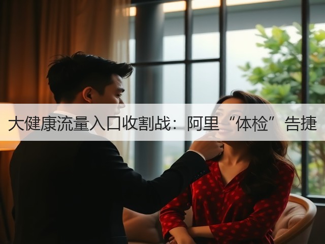 大健康流量入口收割战:阿里“体检”告捷(图2) 大健康流量入口收割战:阿里“体检”告捷(图2)