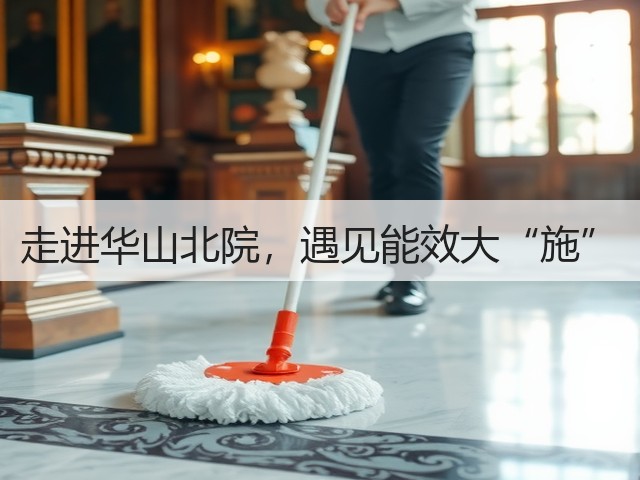 走进华山北院，遇见能效大“施”(图1)