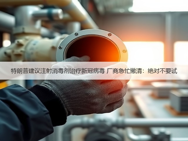 特朗普建议注射消毒剂治疗新冠病毒 厂商急忙撇清:绝对不要试(图1) 特朗普建议注射消毒剂治疗新冠病毒 厂商急忙撇清:绝对不要试(图1)