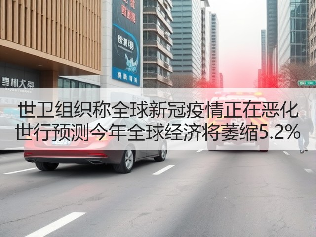 世卫组织称全球新冠疫情正在恶化 世行预测今年全球经济将萎缩5.2%(图3) 世卫组织称全球新冠疫情正在恶化 世行预测今年全球经济将萎缩5.2%(图3)