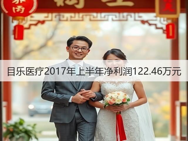目乐医疗2017年上半年净利润122.46万元(图3) 目乐医疗2017年上半年净利润122.46万元(图3)