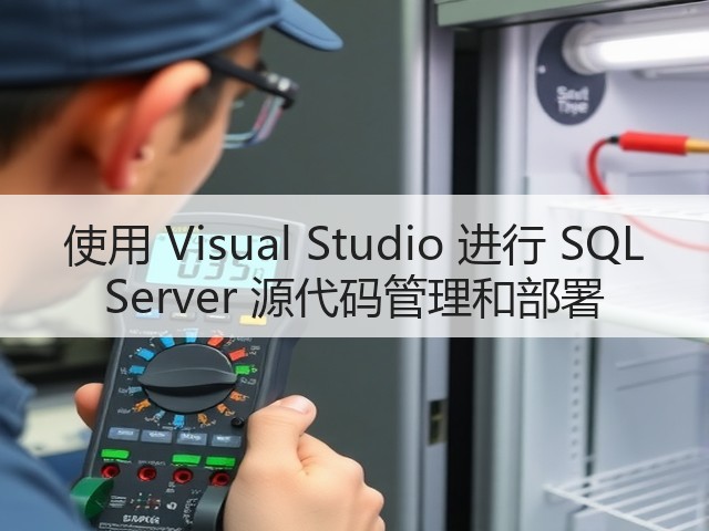 使用 Visual Studio 进行 SQL Server 源代码管理和部署(图3) 使用 Visual Studio 进行 SQL Server 源代码管理和部署(图3)