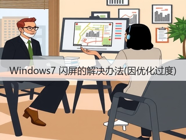 Windows7 闪屏的解决办法(因优化过度)(图1) Windows7 闪屏的解决办法(因优化过度)(图1)