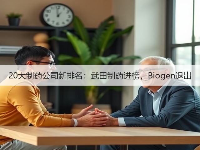 20大制药公司新排名:武田制药进榜,Biogen退出(图1) 20大制药公司新排名:武田制药进榜,Biogen退出(图1)