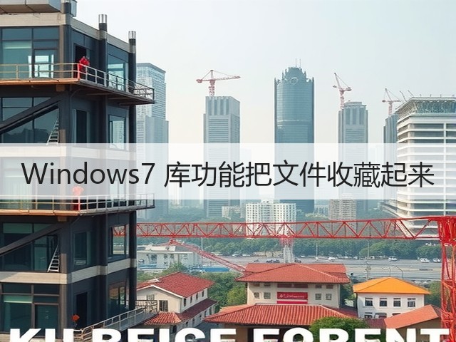 Windows7 库功能把文件收藏起来(图3)