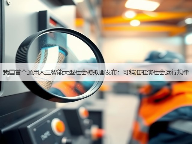 我国首个通用人工智能大型社会模拟器发布：可精准推演社会运行规律(图2)