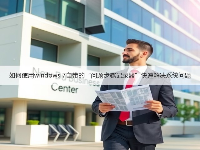 如何使用windows 7自带的“问题步骤记录器”快速解决系统问题(图3)