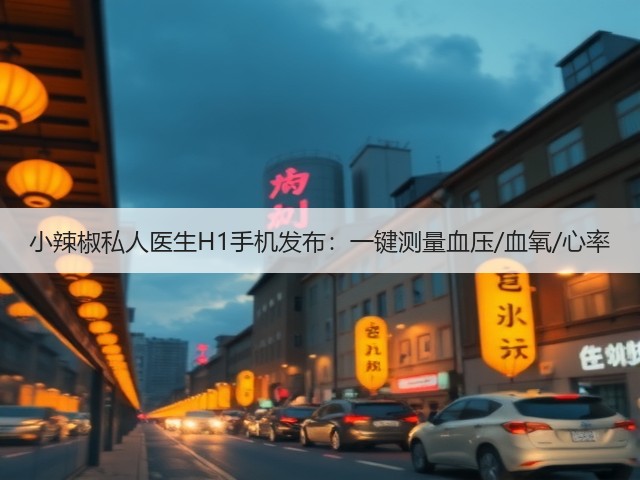 小辣椒私人医生H1手机发布:一键测量血压/血氧/心率(图2) 小辣椒私人医生H1手机发布:一键测量血压/血氧/心率(图2)