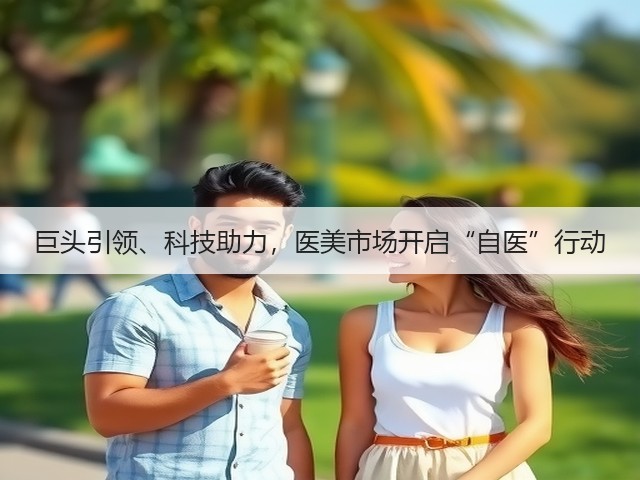 巨头引领、科技助力,医美市场开启“自医”行动(图1) 巨头引领、科技助力,医美市场开启“自医”行动(图1)