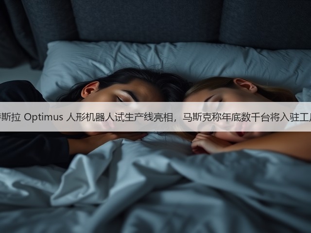 特斯拉 Optimus 人形机器人试生产线亮相，马斯克称年底数千台将入驻工厂(图2)
