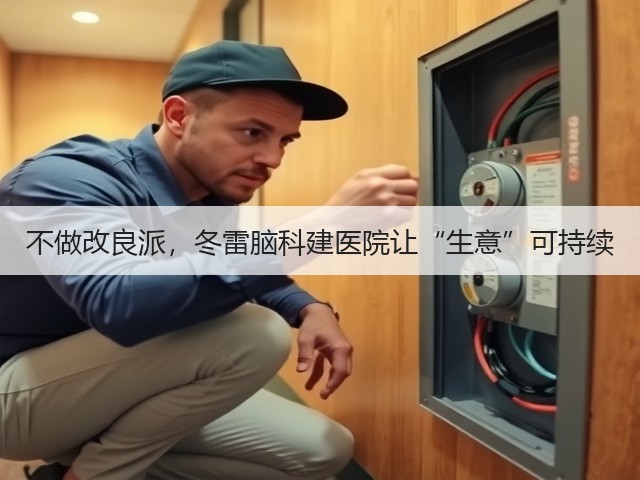不做改良派,冬雷脑科建医院让“生意”可持续(图3) 不做改良派,冬雷脑科建医院让“生意”可持续(图3)