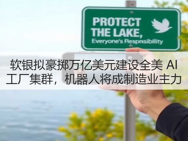 软银拟豪掷万亿美元建设全美 AI 工厂集群,机器人将成制造业主力(图2) 软银拟豪掷万亿美元建设全美 AI 工厂集群,机器人将成制造业主力(图2)