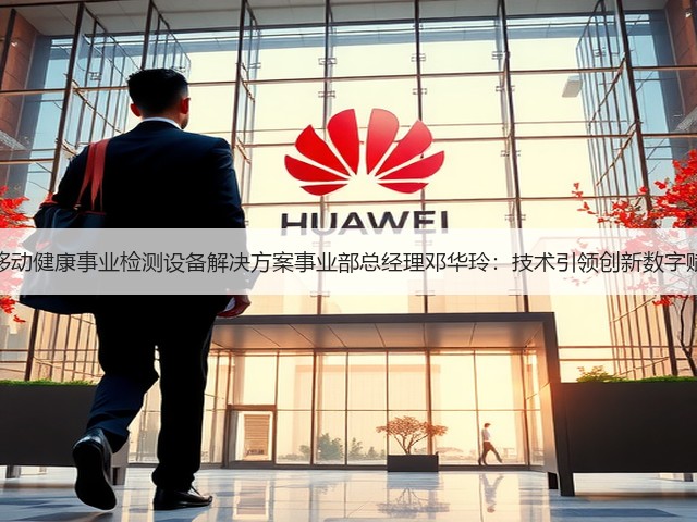 京东方移动健康事业检测设备解决方案事业部总经理邓华玲:技术引领创新数字赋能生命(图1) 京东方移动健康事业检测设备解决方案事业部总经理邓华玲:技术引领创新数字赋能生命(图1)