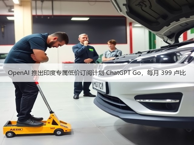 OpenAI 推出印度专属低价订阅计划 ChatGPT Go,每月 399 卢比(图1) OpenAI 推出印度专属低价订阅计划 ChatGPT Go,每月 399 卢比(图1)